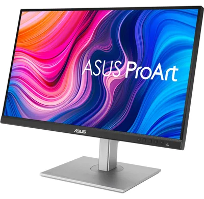 Produktbild von ASUS ProArt PA279CV, 68,6 cm (27"), 3840 x 2160 Pixel, 4K Ultra HD, LED, 5 ms, Schwarz, Silber
