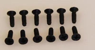 Obrázok produktu pre Skrutky so zapustenou hlavou 3x10 mm (12)