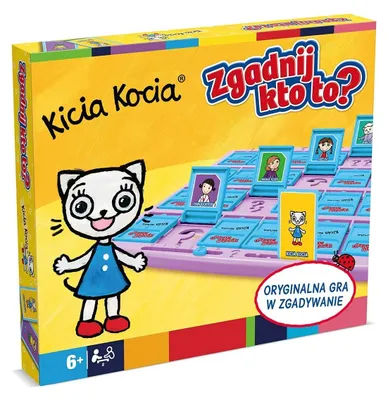Zdjęcie produktu dla Gra Zgadnij Kto To? Kicia Kocia
