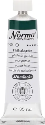 Schmincke 35ml Norma Professional Phthalogruen Öl 11 500 009