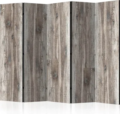 Obrázek produktu pro Oboustranný paraván Pozadí a vzory 225x172 cm 5dílný šedý