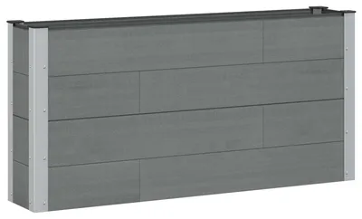 Immagine prodotto di Letto rialzato da giardino Grigio 150 x 30 x 72 cm
