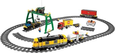 Produktbild von Lego City Eisenbahn Güterzug 839 Teile
