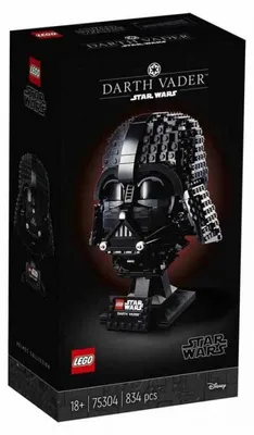 Produktbild von LEGO Star Wars Darth Vader Helm, Bauset für Erwachsene, Geschenkidee für Männer, Frauen, Ihn oder Sie, sammelbares Modell zum Bauen und Ausstellen 75304