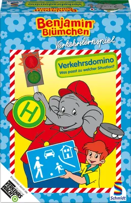 Produktbild von Benjamin Blümchen, Verkehrsdomino