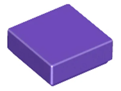 Produktbild von Lego® 1x1 Fliesen 3070 - 10 Stück Dunkles Lila