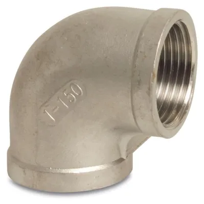 Immagine prodotto di Curva in Acciaio Inox 90°, Raccordo Filettato 1/4" V4A