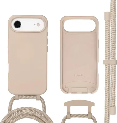 Immagine prodotto di imoshion Color Backcover con catena rimovibile per cellulare e MagSafe iPhone Air - Nude