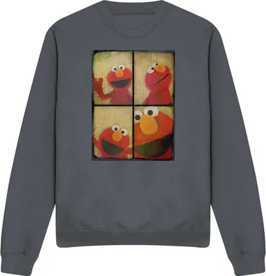 Produktbild von Sesame Street - Sweatshirt für Herren/Damen Uni TV20198 (S) (Holzkohle)
