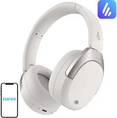 Obrázek produktu pro Edifier | Bluetooth 5.4 Over-ear Headphones with ANC | W830NB | Over-Ear | Microphone | Noise canceling | Wireless | Sand White