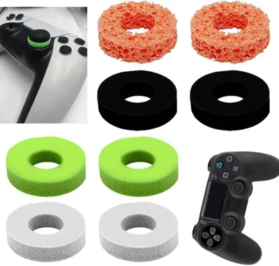 Immagine prodotto di Standard - Compatibile con PlayStation 5 e PlayStation 4 - 8 anelli guida per controller - Per una maggiore precisione