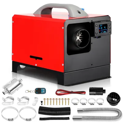 Imagen del producto de Calentador de estacionamiento diésel independiente - 8 kW de potencia - 12 V de voltaje - capacidad de 5 litros de diésel