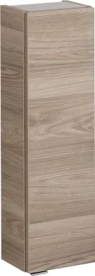 Produktbild von FACKELMANN Hängeschrank LUXOR / Badschrank mit Soft-Close-System / Maße (B x H x T): ca. 20 x 68 x 16 cm / Schrank fürs Bad mit 1 Tür / Türanschlag rechts / Korpus: Braun hell / Front: Braun hell