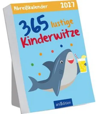 Produktbild von Abreißkalender 365 lustige Kinderwitze 2027