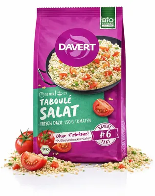 Produktbild von Davert  Taboulé Salat ab 170g - 6 Beutel