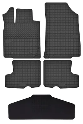 Immagine prodotto di Tappetini in gomma con tunnel neri per Dacia Sandero II 2013-2019 Set 5 pezzi