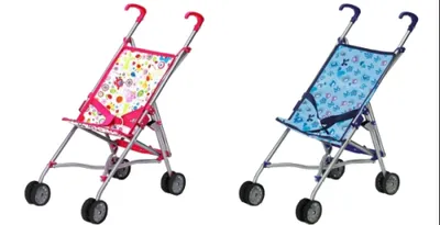 Obrázek produktu pro Kočárek pro panenky Amia, 2 různé jiné