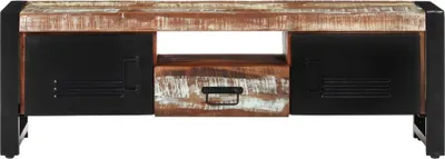 Immagine prodotto di mobile TV vidaXL 120x30x40 cm in legno massiccio antico