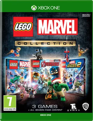 Produktbild von Warner Bros LEGO Marvel Collection, Xbox One, Xbox One, Multiplayer-Modus, E10+ (Jeder über 10 Jahre)