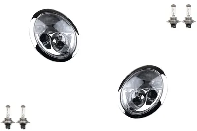 Produktbild von Scheinwerfer passend für BMW Mini R50 R53 01-04 mit H7 H7 Satz L R 63126911703 6911703 63126911704 6911704 Johns