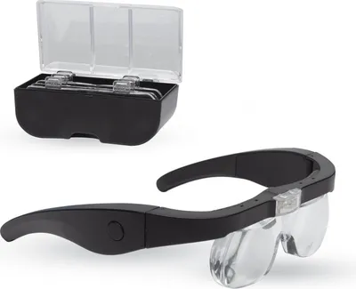Produktbild von Lightcraft Vergrößerungsbrille PRO mit LED-Beleuchtung (Set)