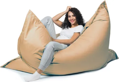 Produktbild von sunnypillow XXL Sitzsack Riesensitzsack Outdoor & Indoor | 180 x 145 cm mit 380L | Styropor Füllung Sessel für Kinder & Erwachsene Sitzkissen Sofa Beanbag viele Farben und Größen zur Auswahl Beige