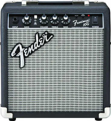Produktbild von Fender Frontman 10G Combo Verstärker für Gitarre, Ideal für elektrische Gitarrenübungen