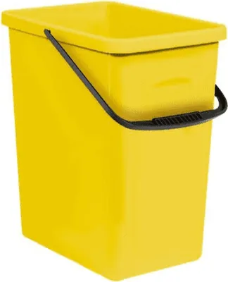 Produktbild von BranQ 1309 Abfalleimer Gelb Sortieren Recycling Öko-Lagerung Eimer