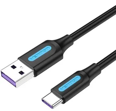Produktbild von Vention Corbh 2 M Usb-a-auf-usb-c-kabel Silber  Silber One Size