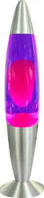 A lava lamp on a white background.