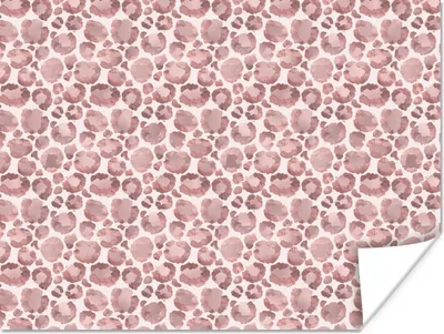 Produktbild von MuchoWow® Poster Pantherdruck - Rosa - Schick 160x120 cm - Foto Plakat