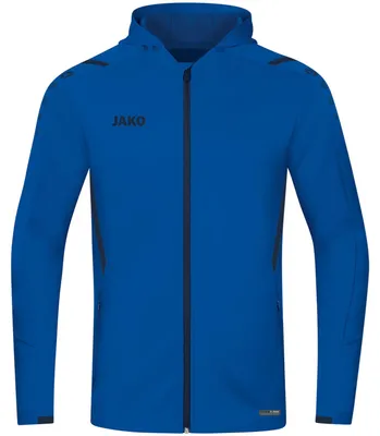 Productafbeelding van Jako Challenge Jas Met Kap Dames - Marine / Royal  | Maat: 44