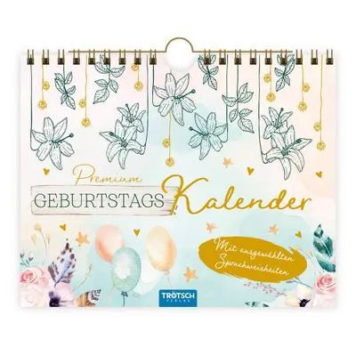Obrázek produktu pro Narozeninový kalendář Trötsch Premium