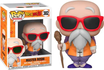 Image de Funko Pop! Dragon Ball Z - Gohan Master Roshi z Laską - Figurka Winylowa