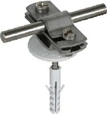 Produktbild von DEHN Leitungshalter LHZS7.10FL30 für Rd 7-10 mm Flach 30 mm