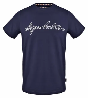 Produktbild von Aquascutum - T-Shirt für Herren, Regulär GT17841 (S) (Marine)