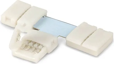 Produktbild von ISOLED Clip-T-Verbinder C1-410 für 4-pol. IP20 Flexstripes 10mm, Pitch >12mm