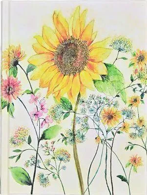 Produktbild von Aquarell-Sonnenblumen-Tagebuch (Tagebuch, Notizbuch)