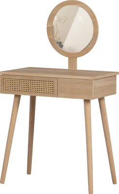 Produktbild von WOOOD Soof Schminktisch aus Kiefer und MDF, 70 x 40 cm, Braun