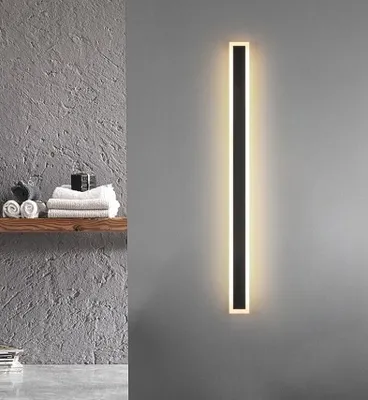Immagine prodotto di Bar-Uno - Lampada da parete LED 80 cm, 31W, nero