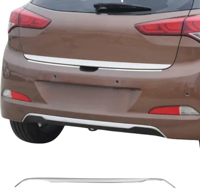 Image de Garniture de Hayon Coffre pour Hyundai i20 2014-2018 HB acier inox