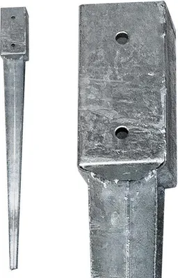 Produktbild von Einschlaghülse  Bodenhülse 750 mm Einschlagbodenhülse Bodenanker 71 x 71 mm