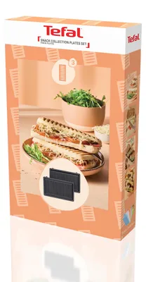 Obrázok produktu pre Tefal Snack Collection XA8103F0, Náhradná forma na pečenie, Čierna, SW85, SW86, SW87, SW34, 155 mm, 252 mm, 44 mm