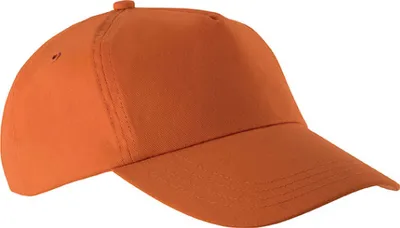 Produktbild von K-Up Uni Kappe Panel Cap Basecap Baseball Cap Mütze Baseballkappe, Größe:U, Farbe:Orange