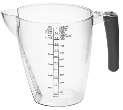 Image de plast team Messbecher 1,0 litre transparent