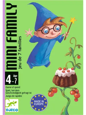 Produktbild von DJECO - Kartenspiele, Kartenspiele, Mini Family, Mehrfarbig (36)
