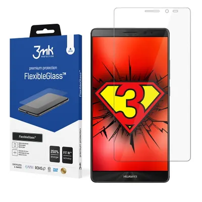 Produktbild von 3mk Display Hybridglas FlexibleGlass für Huawei Mate 8  0,3mm 7H