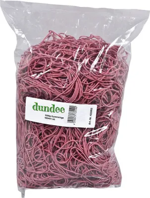 Produktbild von dundee Gummiringe rot, Ø 10,0 cm, 1000,0 g