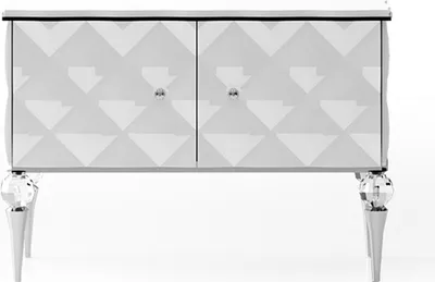 Produktbild von Elegantes weißes Holzsideboard im modernen Design
