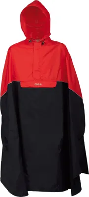Image de PRO-X ELEMENTS TRENTO Poncho cycliste bicolore 29 ROUGE/CHARCOAL XS/S